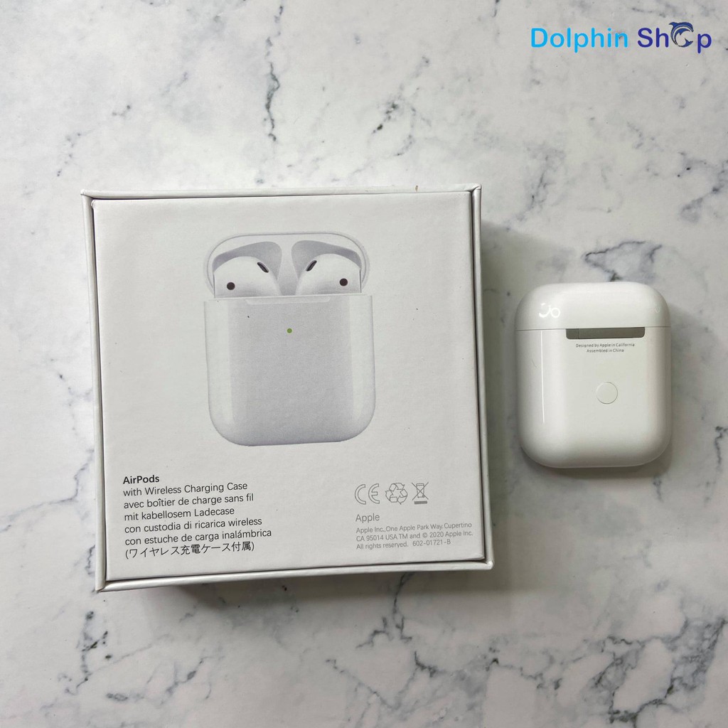 [Có Clip] Tai nghe Airpods 2 1.1 (Sạc Không Dây) Đổi Tên Định Vị, Nghe Nhạc Đỉnh, Bass Cực Ấm - Hàng Cao Cấp