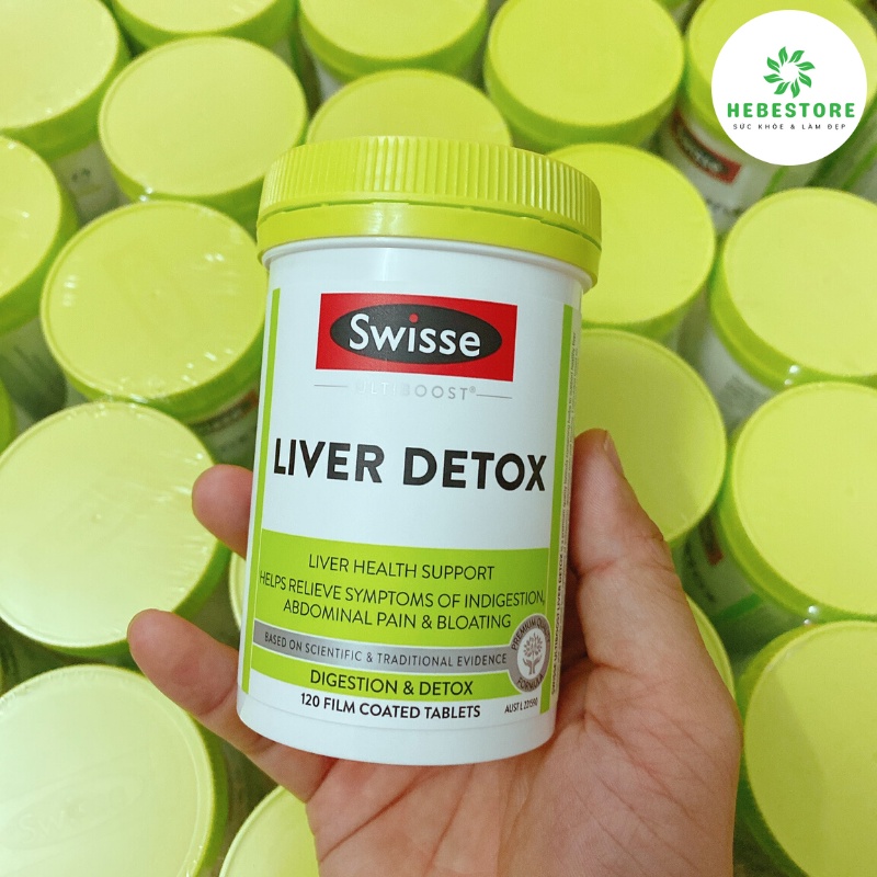 Thải độc gan Swisse Liver Detox Úc 120/ 200 viên giải độc gan - Chính hãng, mẫu mới | WebRaoVat - webraovat.net.vn