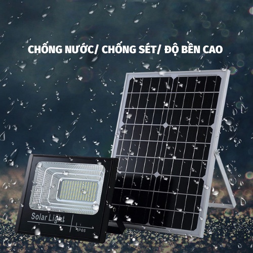 Đèn Led Năng Lượng Mặt Trời SHCET Solar CET-108 Siêu Sáng Chống Nước Hàng Chính Hãng Bảo Hành 24 Tháng