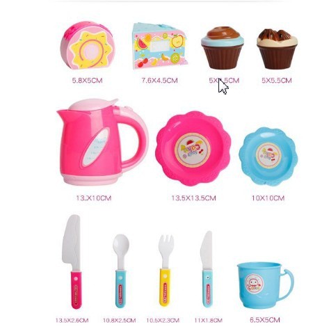 Bộ đồ chơi cắt bánh sinh nhật 80 chi tiết