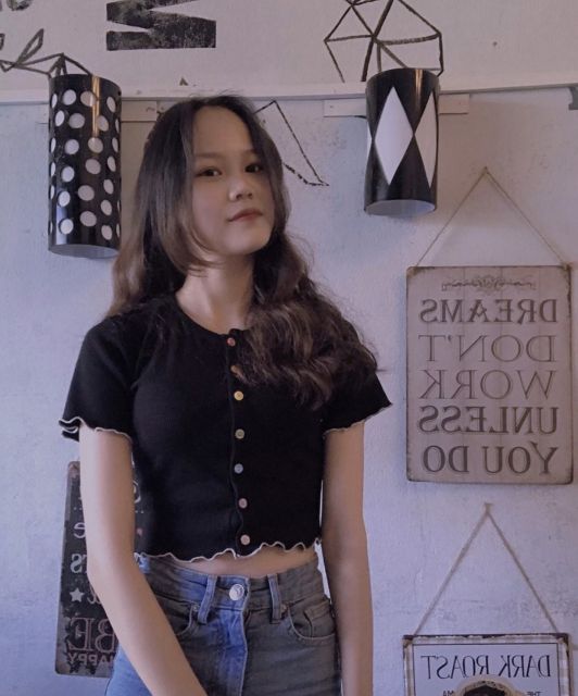 Croptop Cúc 7 Màu Xinh, Rẻ