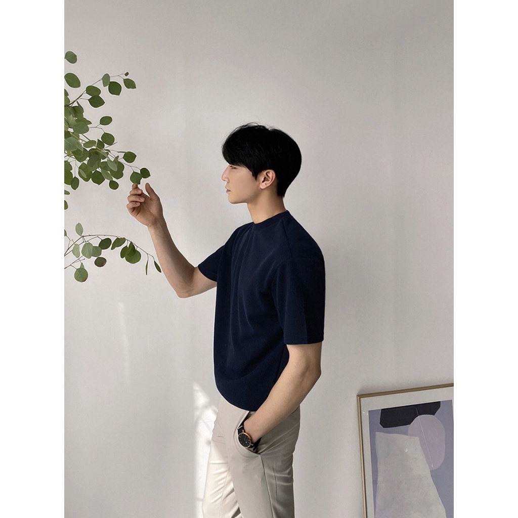 Áo thun cổ tròn Unisex Basic Color VI Giá sỉ