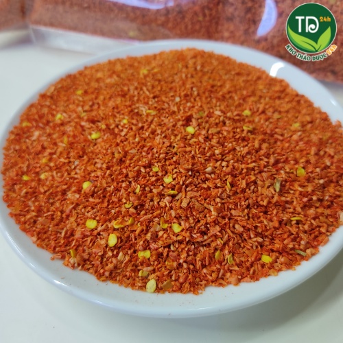 Ớt bột không cay, không mặn, khô xay, dùng làm gà nướng muối ớt, kim chi thơm ngon, hấp dẫn (hàng loại 1) [250 gr - 1kg]