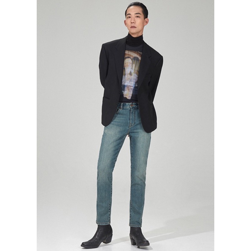 Quần jeans Nam xuất Hàn chất xịn size 33, 36
