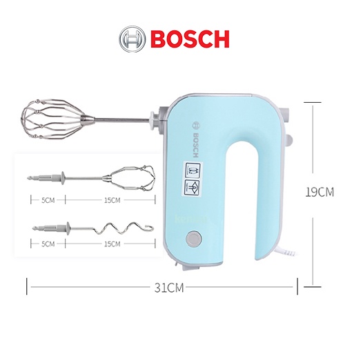 Máy đánh trứng BOSCH MFQ4030 500w - Máy đánh trứng cầm tay công suất lớn hàng nhập khẩu Đức