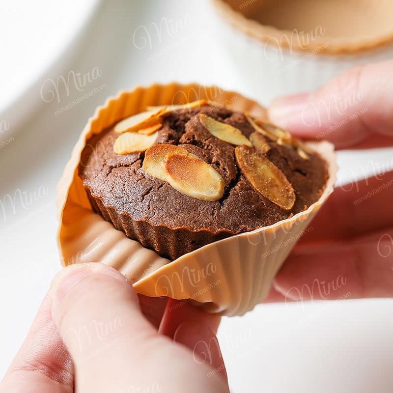Cốc CupCake Silicone Bakest - 6 chiếc