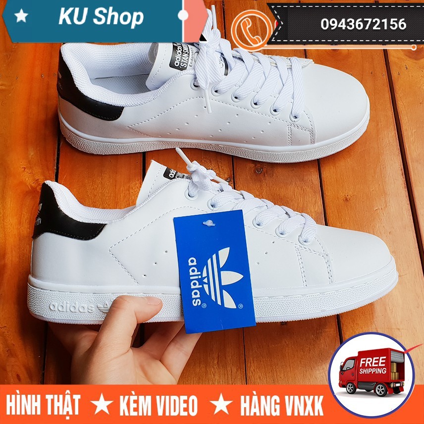 Giày stan smith đen trắng nam nữ