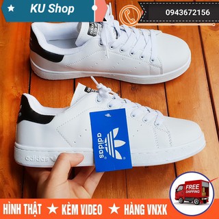 Giày stan smith đen trắng nam nữ