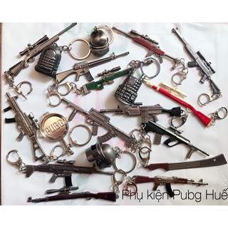 Combo 7 móc khóa PUBG