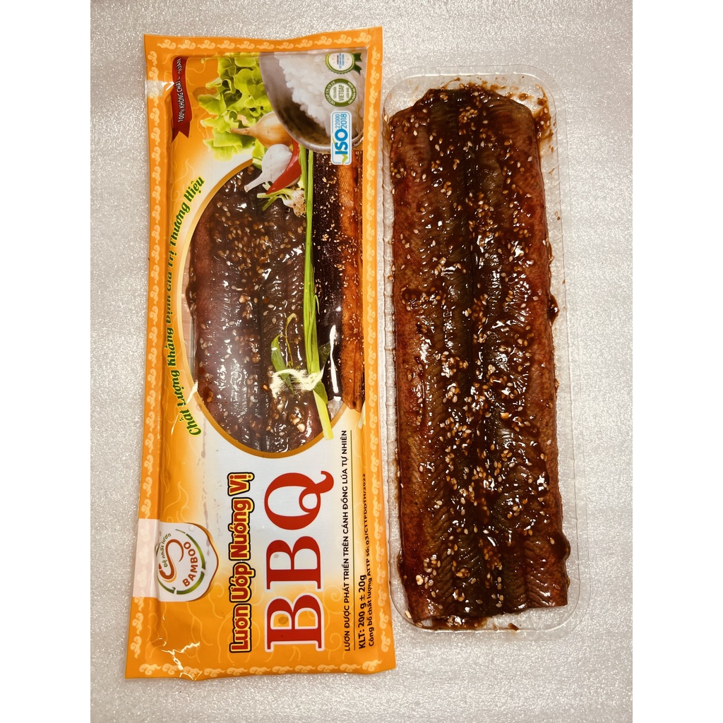 Lươn ướp nướng vị BBQ
