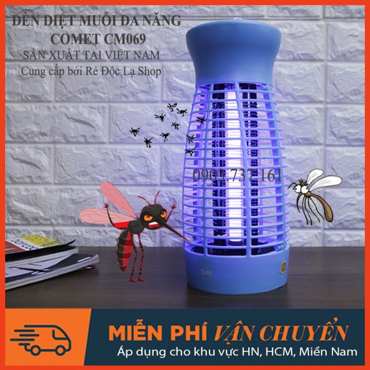 ĐÈN BẮT MUỖI CM069 💥𝑭𝑹𝑬𝑬 𝑺𝑯𝑰𝑷💥 bắt được muỗi cả ngày lẫn đêm. [Muỗi ngày đốt mới độc và gây xuất huyết]