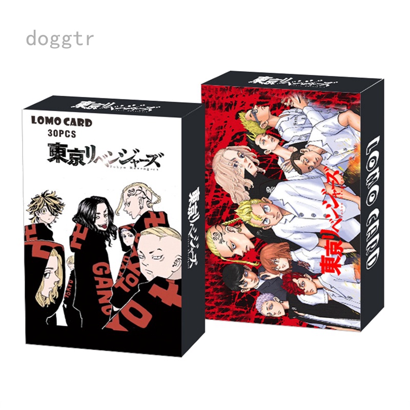Set 30 Nhân Vật Trong Phim Hoạt Hình Tokyo Revengers-Jujutsu Kaisen-MyBộ Thẻ Bài Cho Người Hâm Mộ