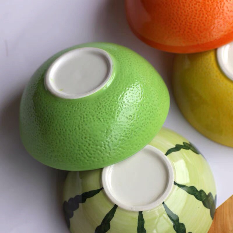 Bát sứ hình trái cây dễ thương cho bé ăn dặm