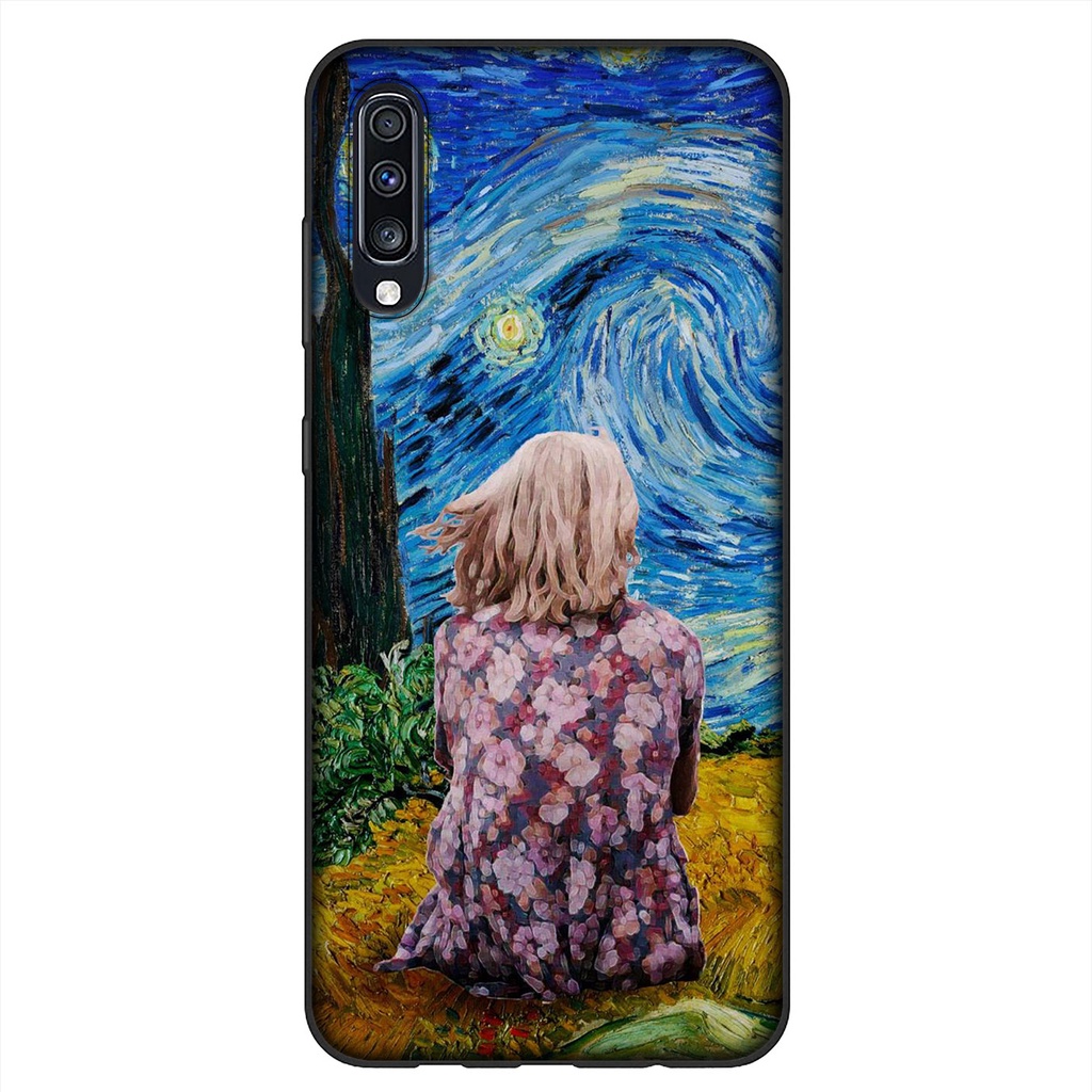 Ốp điện thoại in Skull Tardis tranh Van Gogh Samsung Galaxy S21 Ultra S8 Plus M31 M51 A11 A31 A51 S21+ S8+ S21Plus