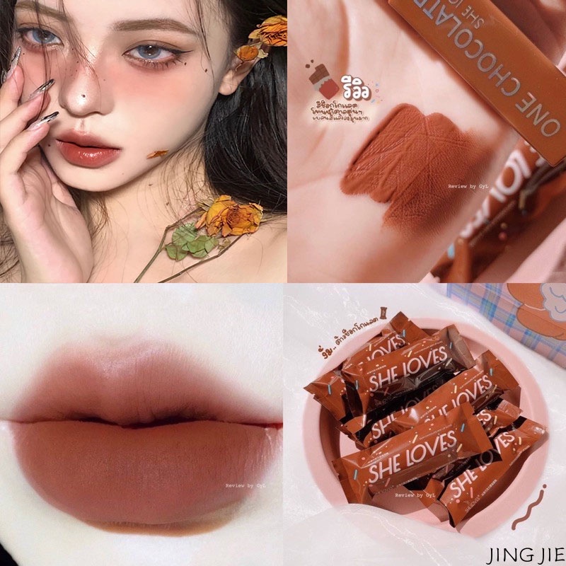 [Hàng mới về] Son kem lì màu sắc trẻ trung xinh xắn