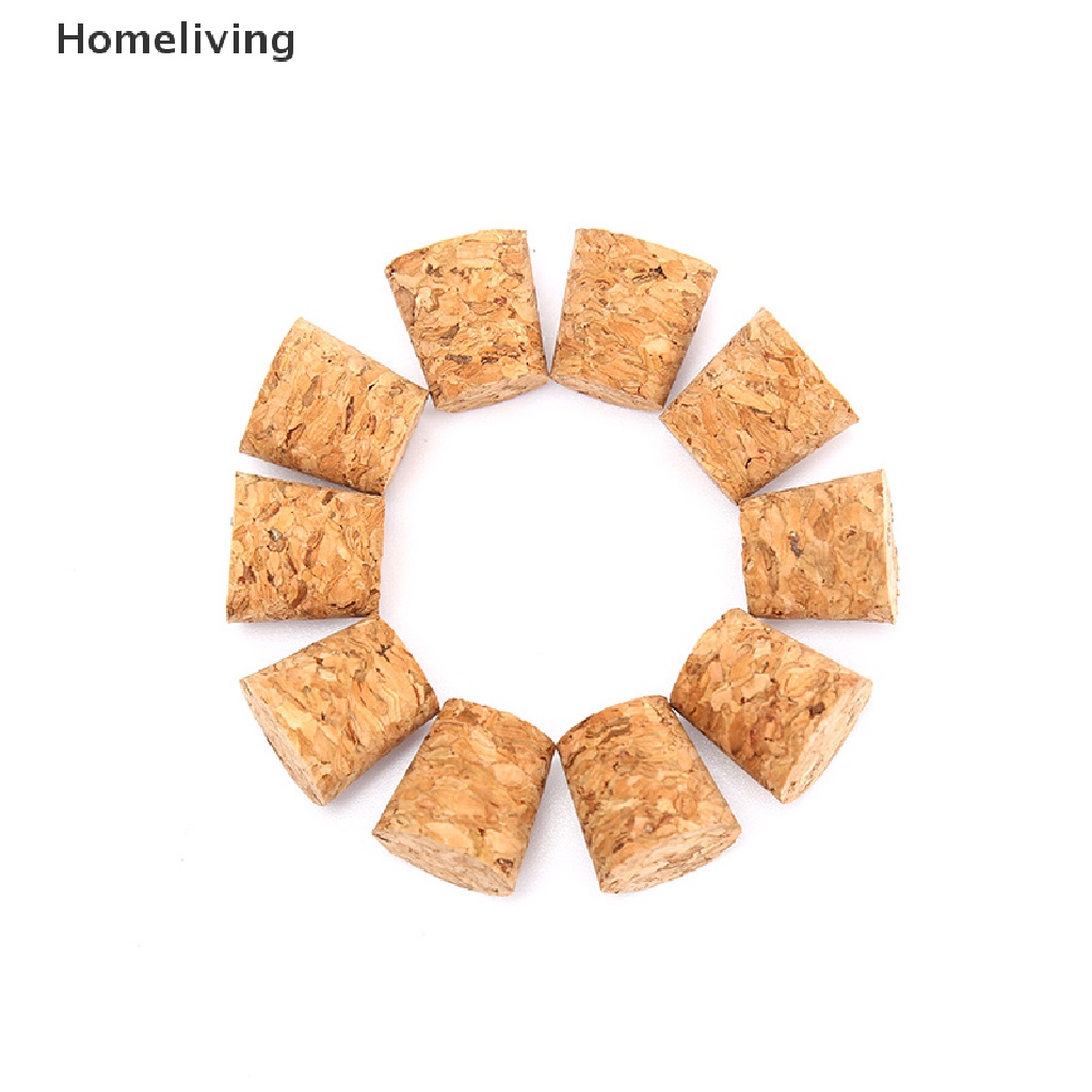 Bộ 10 Nút Bần Đậy Chai Rượu Vang 18 * 15 * 20mm