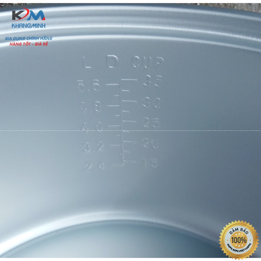 Nồi cơm công nghiệp chống dính Eastgem 13 lít (5.6 lít cơm) Bảo hành 12 Tháng | BigBuy360 - bigbuy360.vn