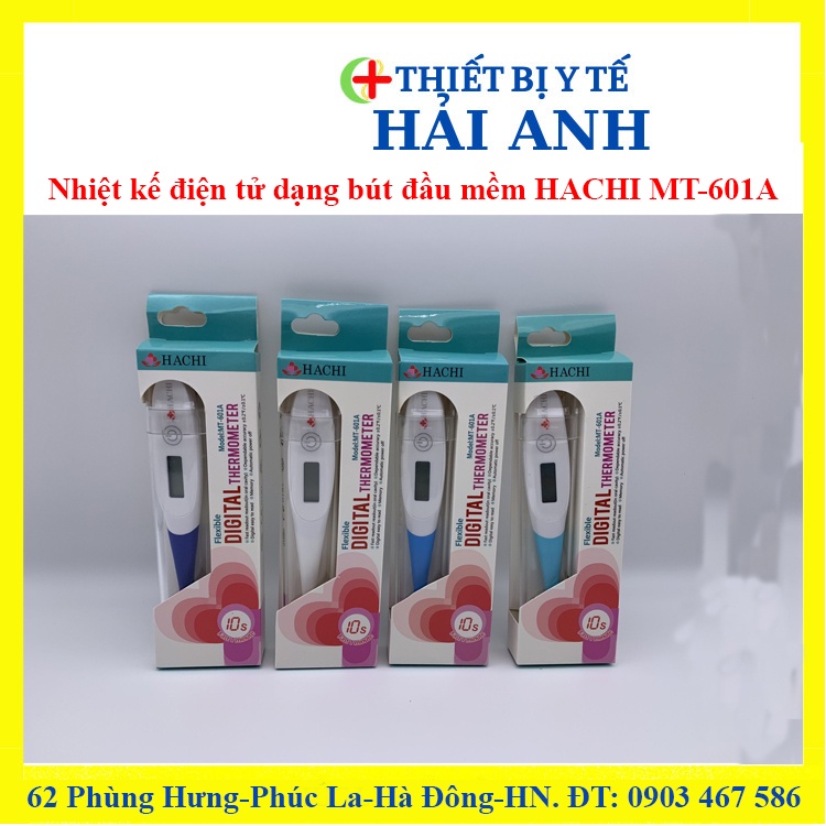 Nhiệt kế điện tử dạng bút đầu mềm HACHI MT-601A