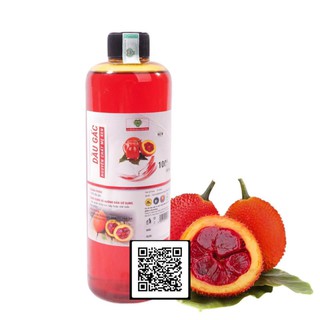 Dầu Gấc Nguyên Chất Cho Bé Ăn Dặm Mẹ Ken 500ml  Bổ Sung Vitamin A Sáng Mắt Đẹp Da Laure