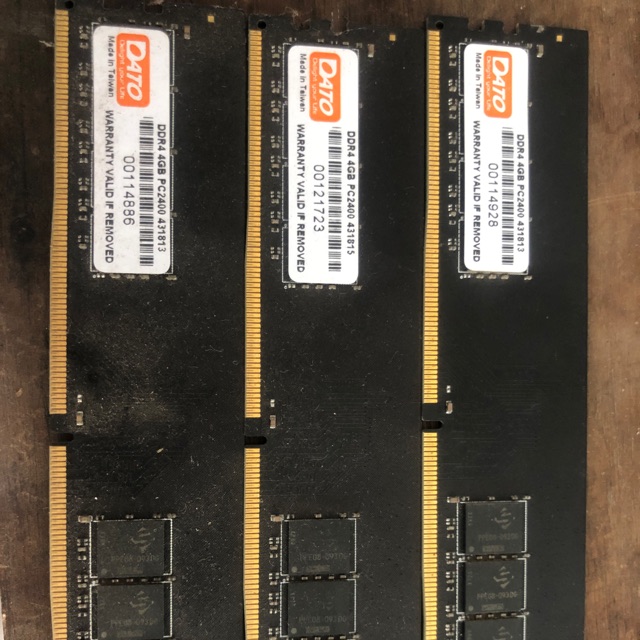 RAM DATO DDR4 4GB BUS 2400MHZ