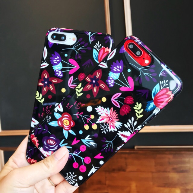 Ốp lưng dẻo in Hoa Iphone 6/6s - iphone 7plus/ iphone 8plus - iphone 7/ iphone 8
