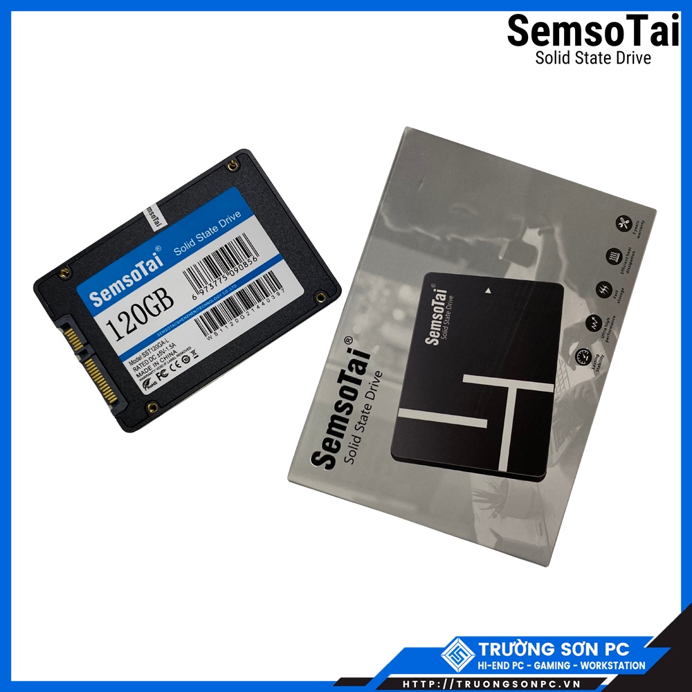 Ổ Cứng SSD SEMSOTAI 120GB 2.5&quot; Sata3 6GB/S | Chính Hãng BH 36 Tháng