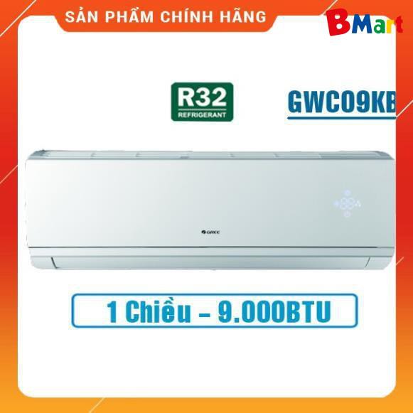 [ FREE SHIPÍ KHU VỰC HÀ NỘI ] Điều hòa Gree 1 chiều 9000BTU GWC09KB-K6N0C4  - BM