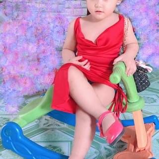 Body đỏ đan dây lưng