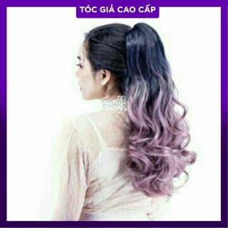 Tóc ngoặm opera xoăn hình thật