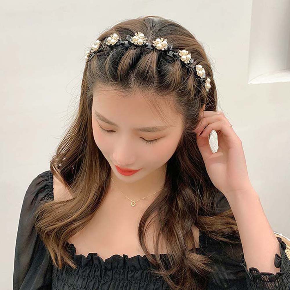 (Hàng Mới Về) Kẹp Tóc Nhựa Kiểu Dáng Hàn Quốc Dành Cho Nữ