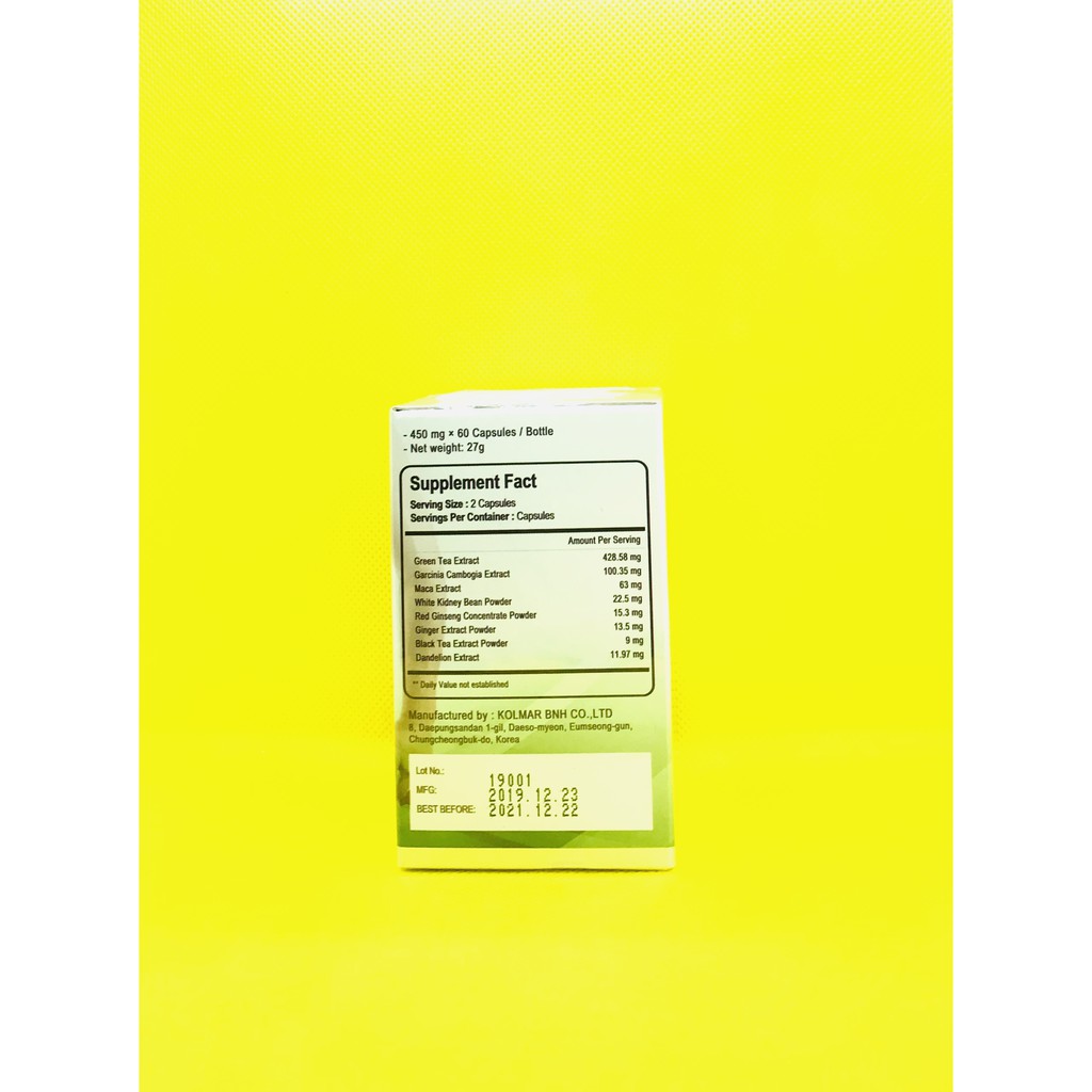 Viên Uống Giảm Cân Dfix - Trà Giảm Cân Thiên Nhiên Dfix -  Damode [hàng nhập khẩu Hàn Quốc]