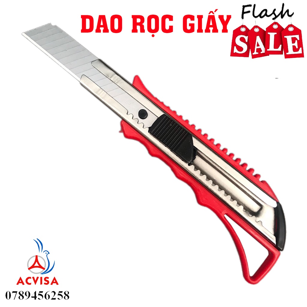 Dao Rọc Giấy Chuyên Dụng Loại 1 - Đồ Dọc Cắt Giấy Lưỡi Bền Bỉ