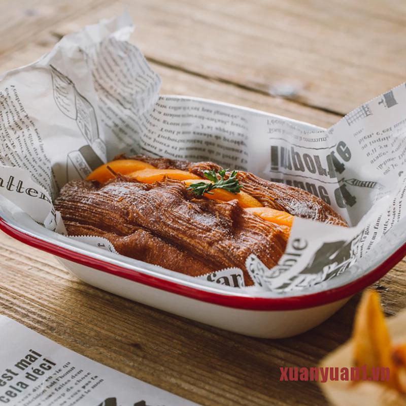 Giấy Thấm Dầu Gói Bánh Sandwich Tiện Dụng