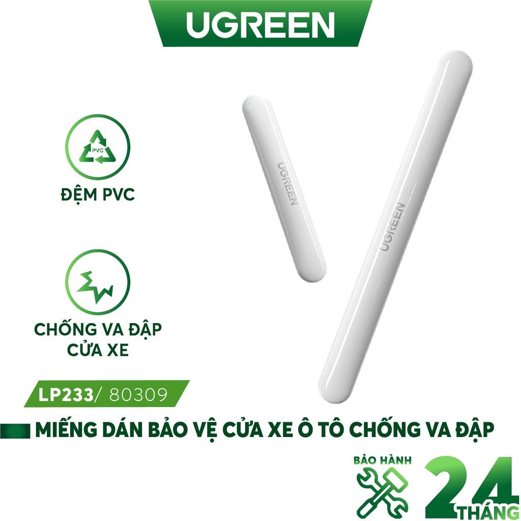 Miếng dán bảo vệ, cản trước cửa xe Ô Tô UGREEN LP233 80309 - Chống va chạm - 4 chiếc/ gói