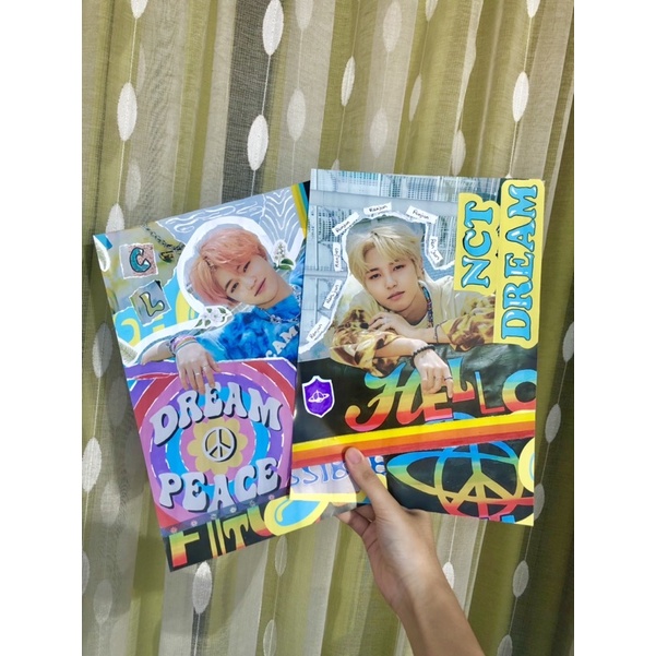 Sheet ngăn trang binder decor/ Binder Index sẵn size A4