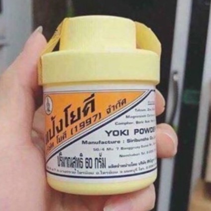 ✔️BÁN BUÔN - Phấn rôm khử mùi hôi chân Yoki Thái Lan 35g [MP131]