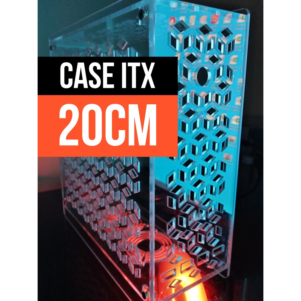 Thùng máy tính HTPC case mini ITx mATx Atx GoATx75 nhỏ gọn