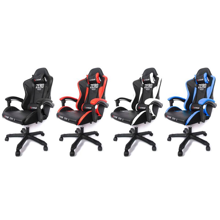 Ghế gaming, ghế máy tính ngồi chơi game cao cấp Extreme Zero S - Xoay 360 độ - Da PU - Kê tay 2D - Hàng chính hãng