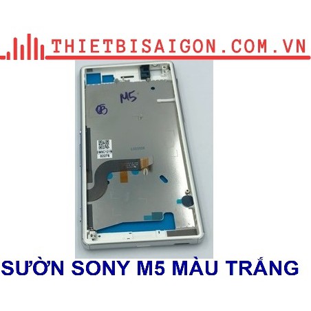 SƯỜN SONY M5 MÀU TRẮNG