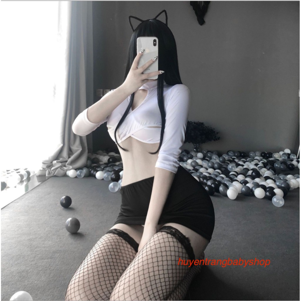 FULL SET cosplay Cô thư ký / cô giáo Thảo damdang sexy mã 1012  CP47