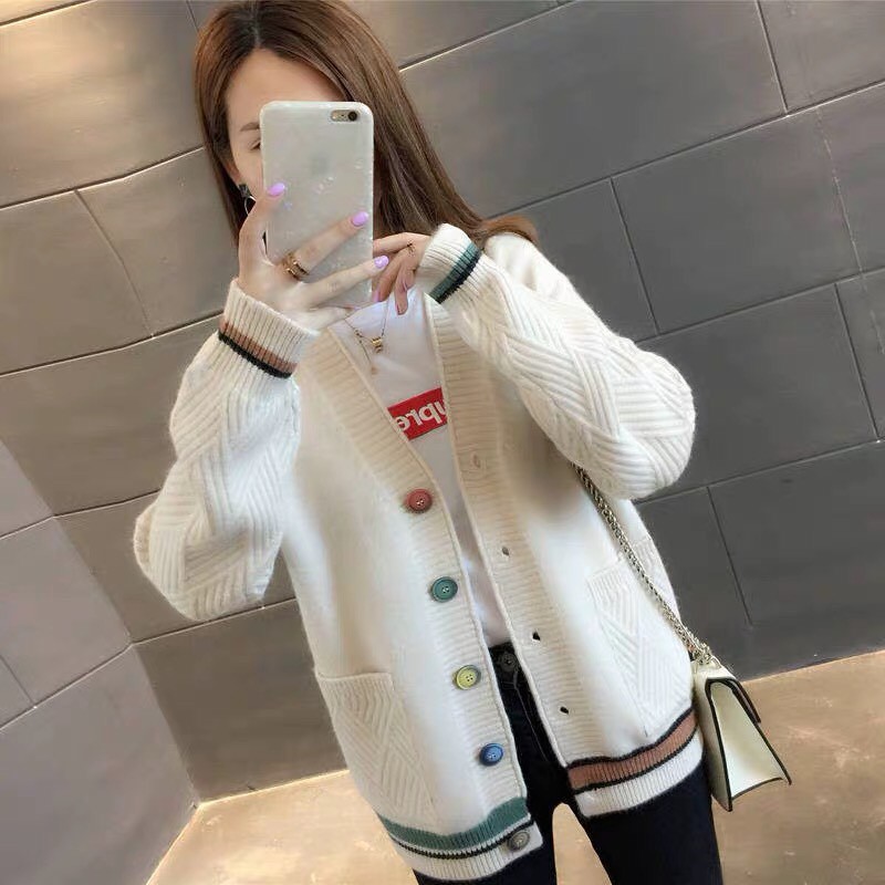 Áo cadigan len sang chảnh chất dầy dặn đẹp - hàng od | BigBuy360 - bigbuy360.vn