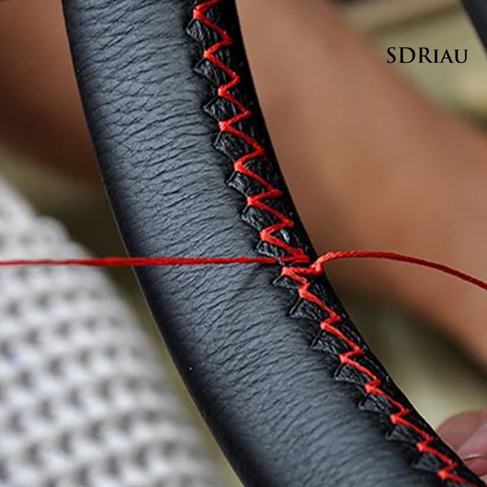 Bộ Bọc Vô Lăng Xe Hơi Chất Liệu Giả Da Mềm Mại