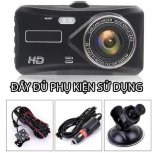 Camera hành trình xe ô tô Ống kính képChất lượng 4 inch Car DVR 1080P (BẢO HÀNH 6 THÁNG) – BMCar – BM60