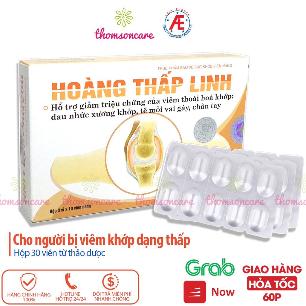 Hoàng thấp linh - hỗ trợ giảm thấp khớp, đau khớp từ thảo dược