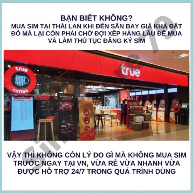 Sim thái lan 50gb tốc độ cao 5G 10 Ngày