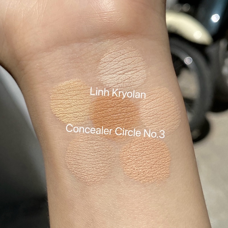 Che khuyết điểm triệt sắc Kryolan
