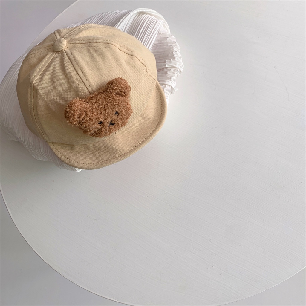 Đầm Mùa Đông Không Tay In Hình Gấu 3D Dễ Thương Phong Cách Hàn Quốc Cho Bé Gái Sơ Sinh