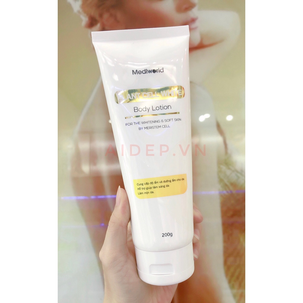 Lotion Dưỡng Trắng Sáng Da Plant Cell White Mediworld ( Mẫu Mới )