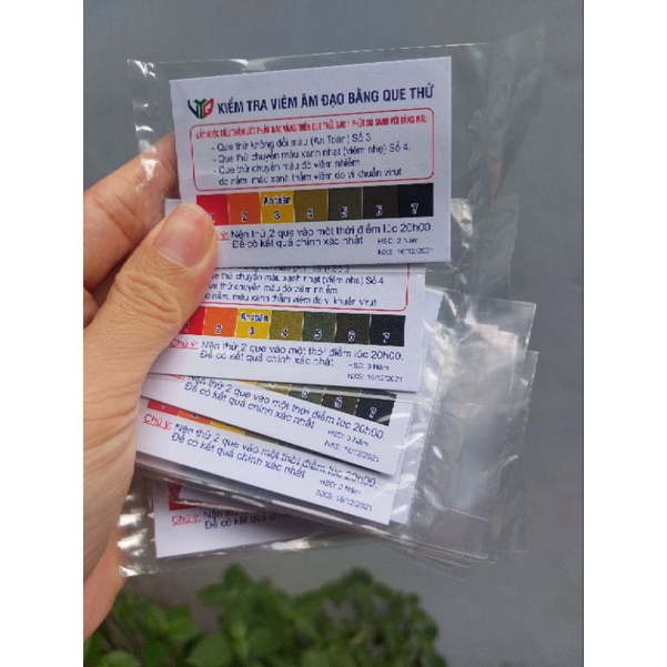 Que test thử viêm nhiễm phụ khoa nấm âm đạo nhanh nhạy Que test viêm âm đạo hàng chất lượng_Belle Beauty Shop