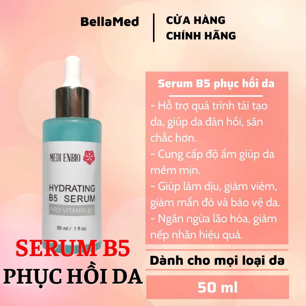Tinh Chất Phục Hồi Da, Làm Dịu Da Medi Enbio Serum B5 Hàn Quốc